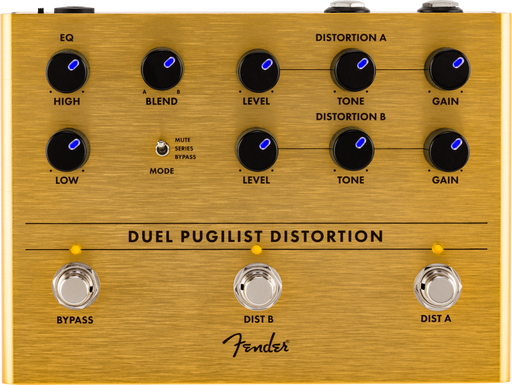 Fender Duel Pugilist Distortion Pedal - Guitar Warehouse
