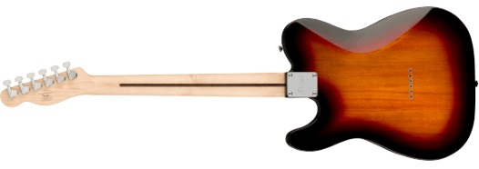 Fender Squier Affinity™ Telecatser® Maple Fingerboard, Black Pickguard, 3-Color Sunburst - Guitar Warehouse