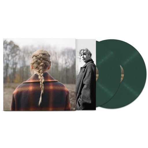 Evermore By Taylor Swift Green Vinyl Edition Includes "Willow" Single Vinyl / 12" Album - Guitar Warehouse