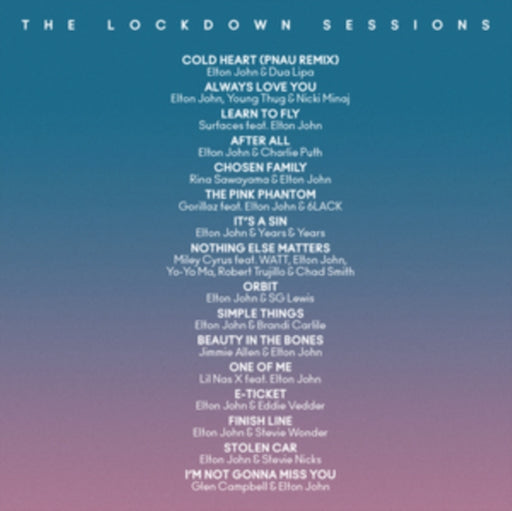 The Lockdown Sessions By Elton John Vinyl / 12" Album - Guitar Warehouse
