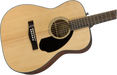 Fender CC-60S Concert, Walnut Fingerboard, Natural - Guitar Warehouse