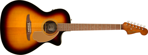 Fender Newporter Player, Acoustic Guitar Walnut Fingerboard, Sunburst - Guitar Warehouse