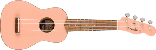 Fender Venice Soprano Ukulele Shell Pink - Guitar Warehouse