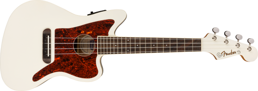 Fender Fullertron Jazzmaster Ukulele - Olympic White - Guitar Warehouse