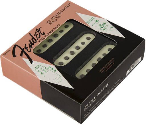 Fender Pure Vintage '59 Strat® Pickup Set, Vintage White (3) - Guitar Warehouse