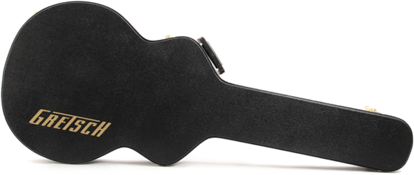 Gretsch G6298 16" Hollow Body Flat Top Hardshell Case, Electromatic® - Black - Guitar Warehouse