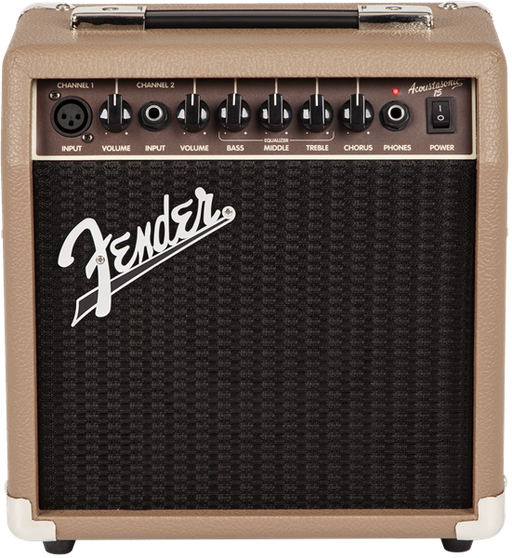 Fender Acoustasonic™ 15, Acoustic Guitar Combo 230V UK DS - Guitar Warehouse