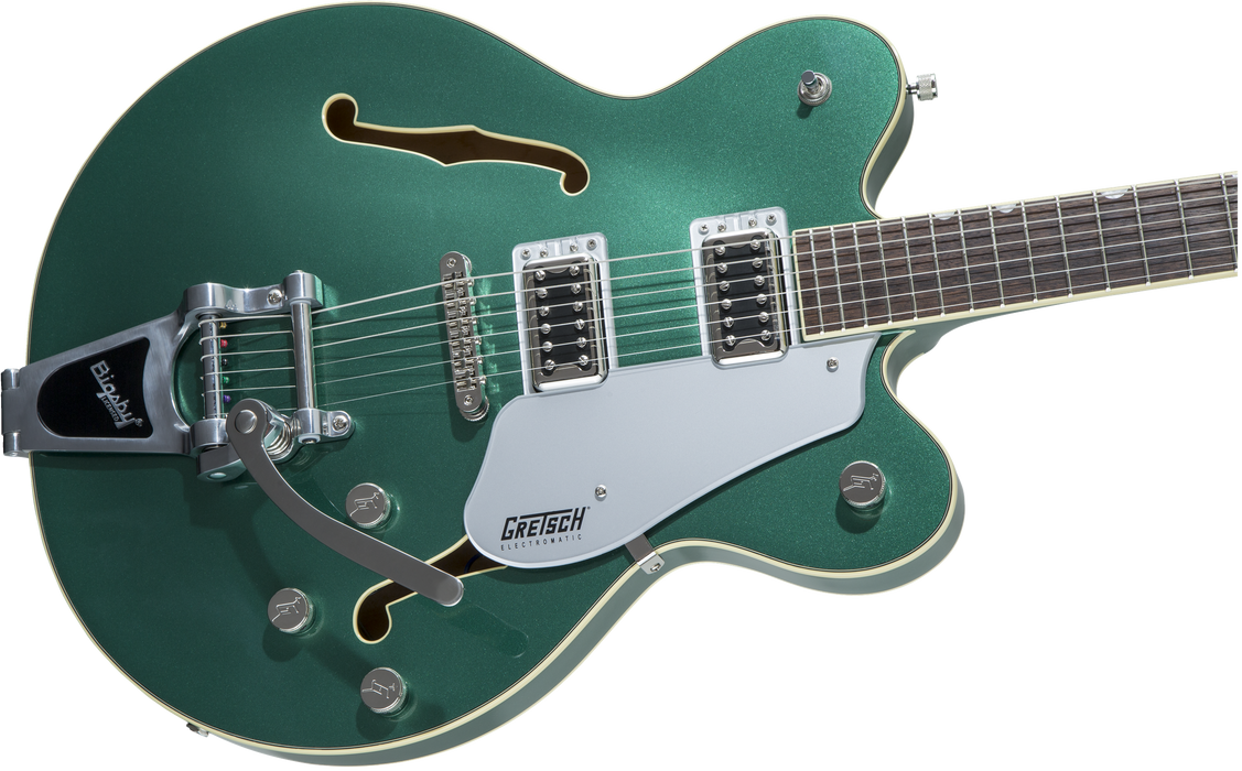 Gretsch G5622T Electromatic® Center Block Double-Cut with Bigsby®, Laurel Fingerboard, Georgia Green - Guitar Warehouse