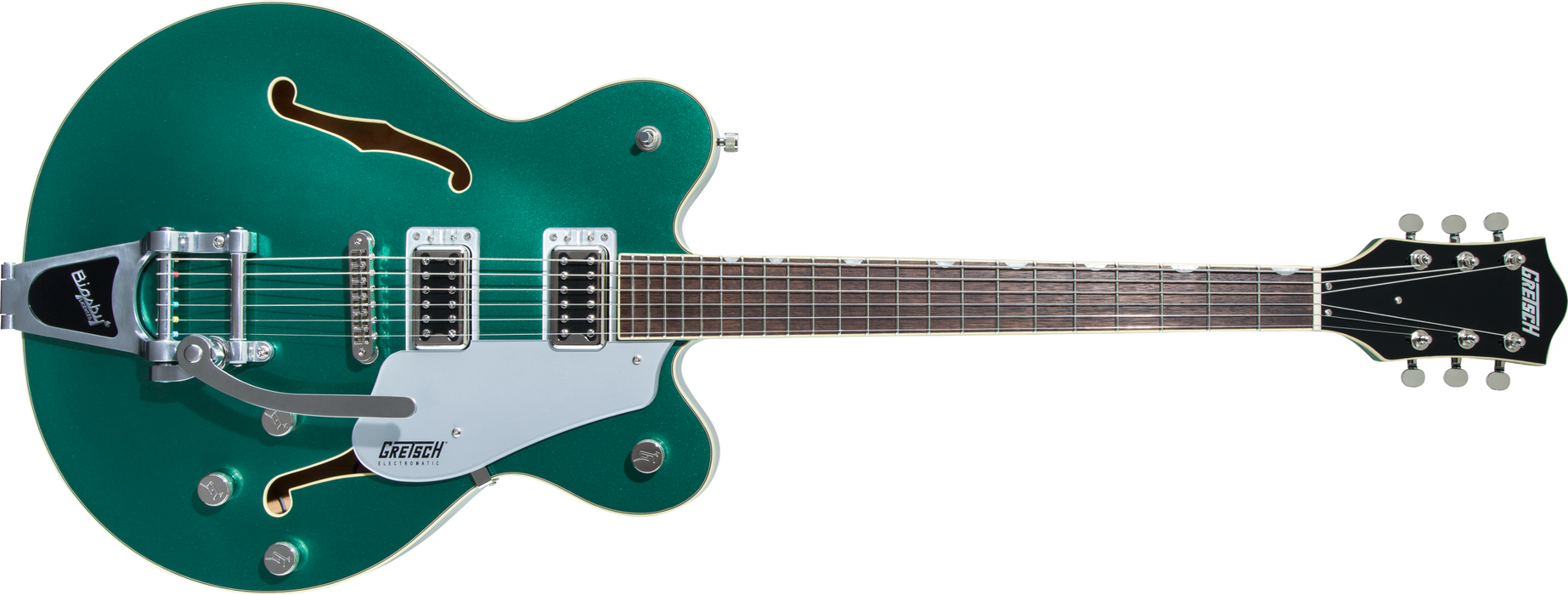 Gretsch G5622T Electromatic® Center Block Double-Cut with Bigsby®, Laurel Fingerboard, Georgia Green - Guitar Warehouse