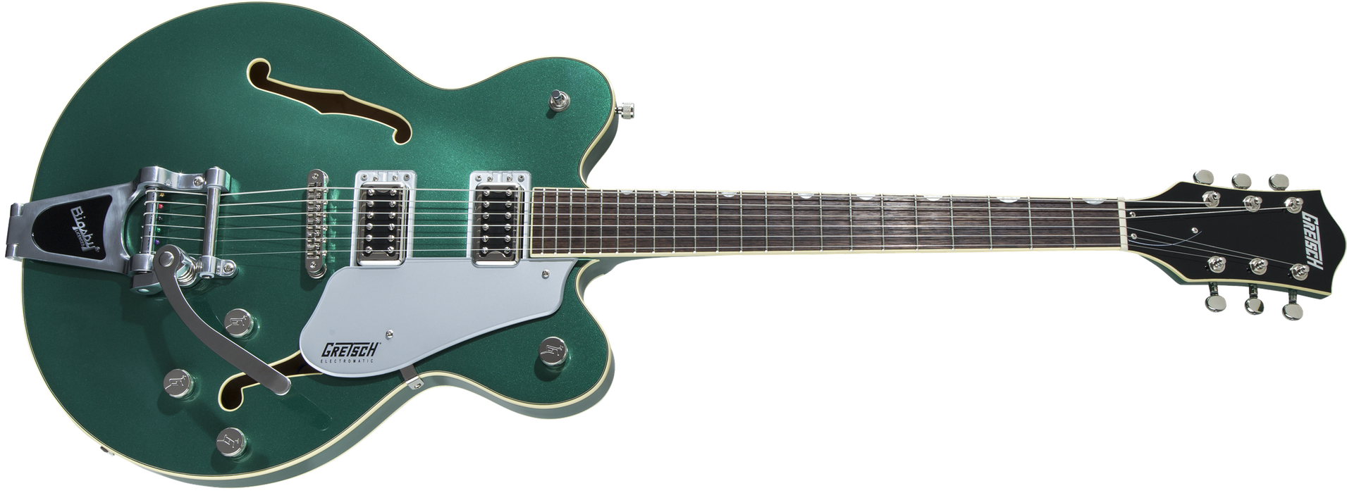 Gretsch G5622T Electromatic® Center Block Double-Cut with Bigsby®, Laurel Fingerboard, Georgia Green - Guitar Warehouse