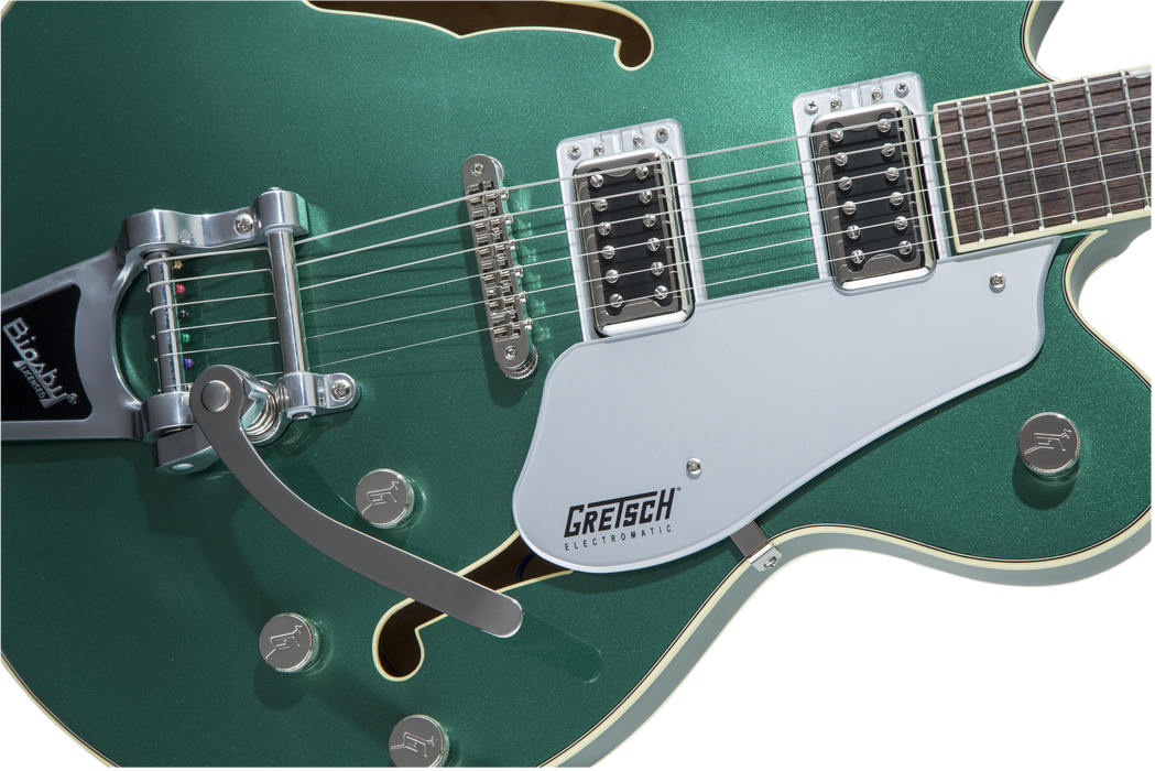 Gretsch G5622T Electromatic® Center Block Double-Cut with Bigsby®, Laurel Fingerboard, Georgia Green - Guitar Warehouse