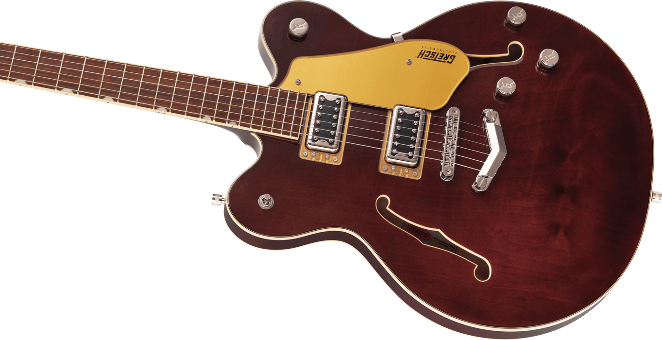 Gretsch G5622 Electromatic® Center Block Double-Cut with V-Stoptail, Laurel Fingerboard, Aged Walnut - Guitar Warehouse