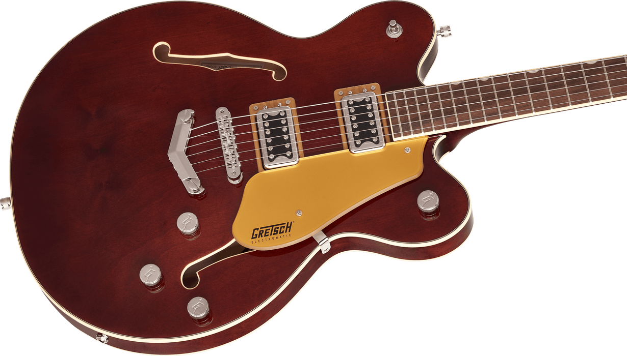 Gretsch G5622 Electromatic® Center Block Double-Cut with V-Stoptail, Laurel Fingerboard, Aged Walnut - Guitar Warehouse