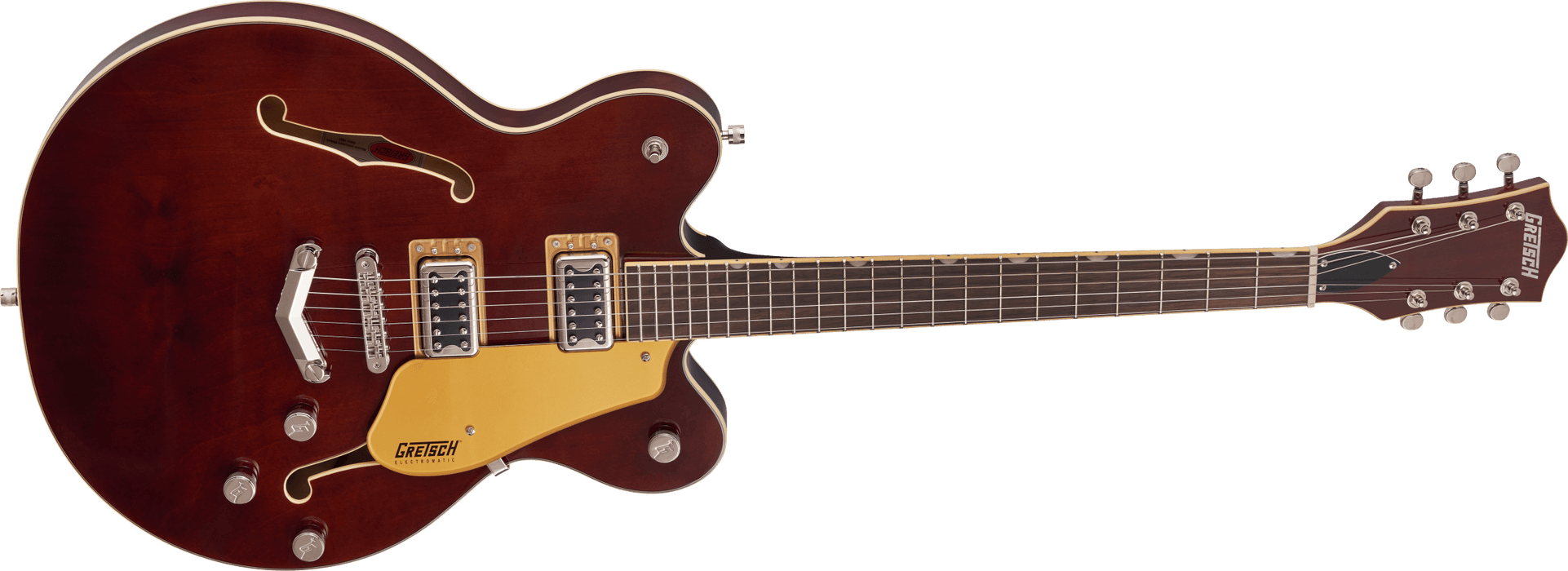 Gretsch G5622 Electromatic® Center Block Double-Cut with V-Stoptail, Laurel Fingerboard, Aged Walnut - Guitar Warehouse