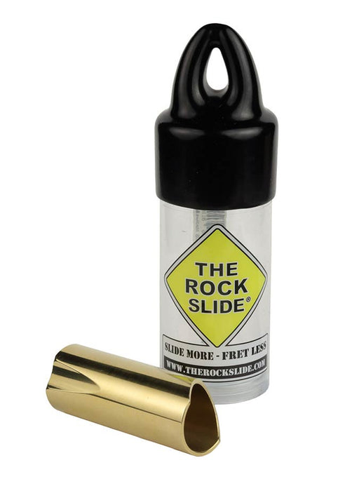 TRS-SB | The Rock Slide Polished Brass Slide - Size S - Guitar Warehouse
