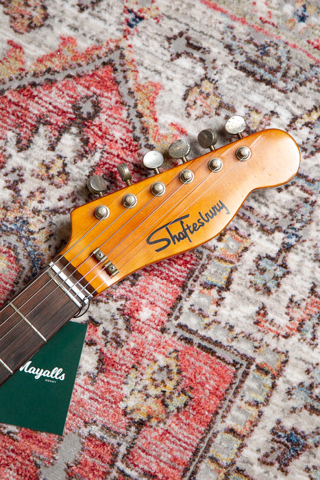 1970's Shaftesbury Thinline Tele in Butterscotch - Japan Made - Guitar Warehouse