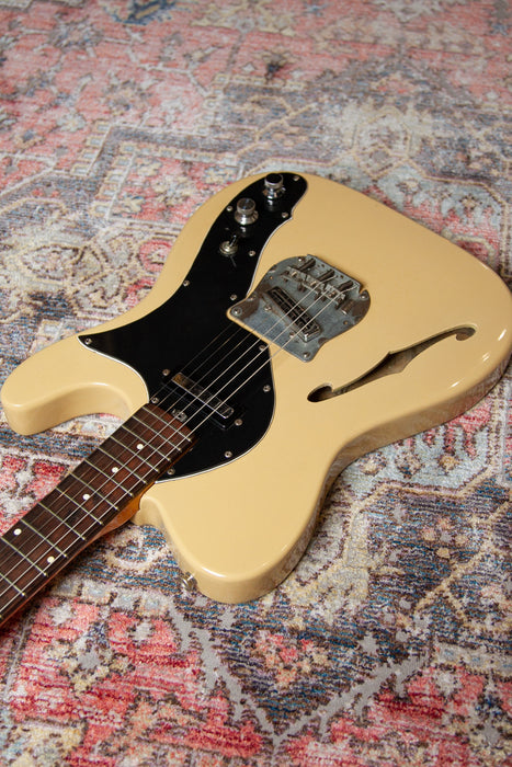 1970's Shaftesbury Thinline Tele in Butterscotch - Japan Made - Guitar Warehouse