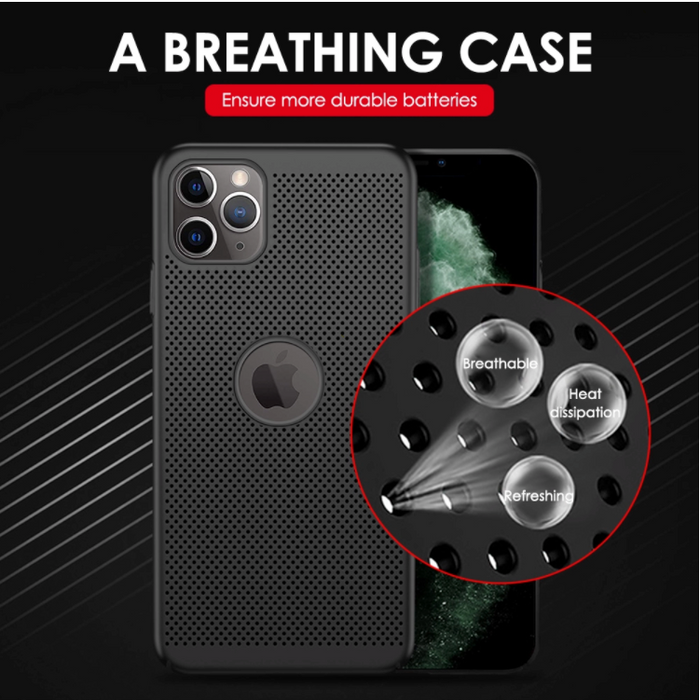 iPhone 11 Pro Case Thin Body | Comfortable Feel | Breathable - Black - Guitar Warehouse