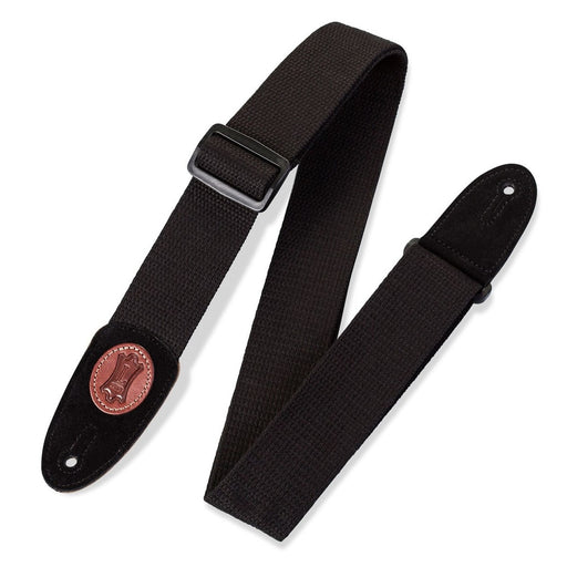 Levy's Guitar Strap - Black - Guitar Warehouse