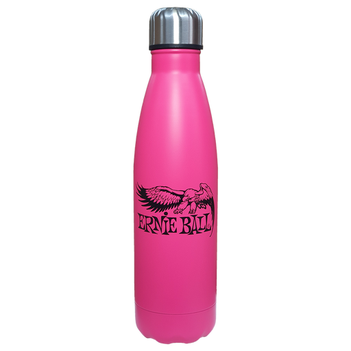 Ernie Ball Water Bottle - Super Slinky Pink - Guitar Warehouse