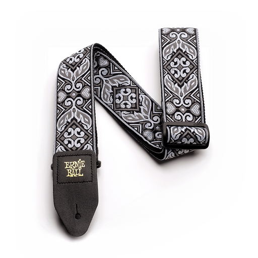 Ernie Ball Jacquard Guitar Strap - Tribal Silver - Guitar Warehouse