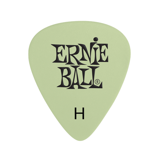 Ernie Ball Heavy Super Glow Pick X 12 - Guitar Warehouse
