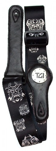 Warrior Mask Guitar Strap - TGI - Guitar Warehouse