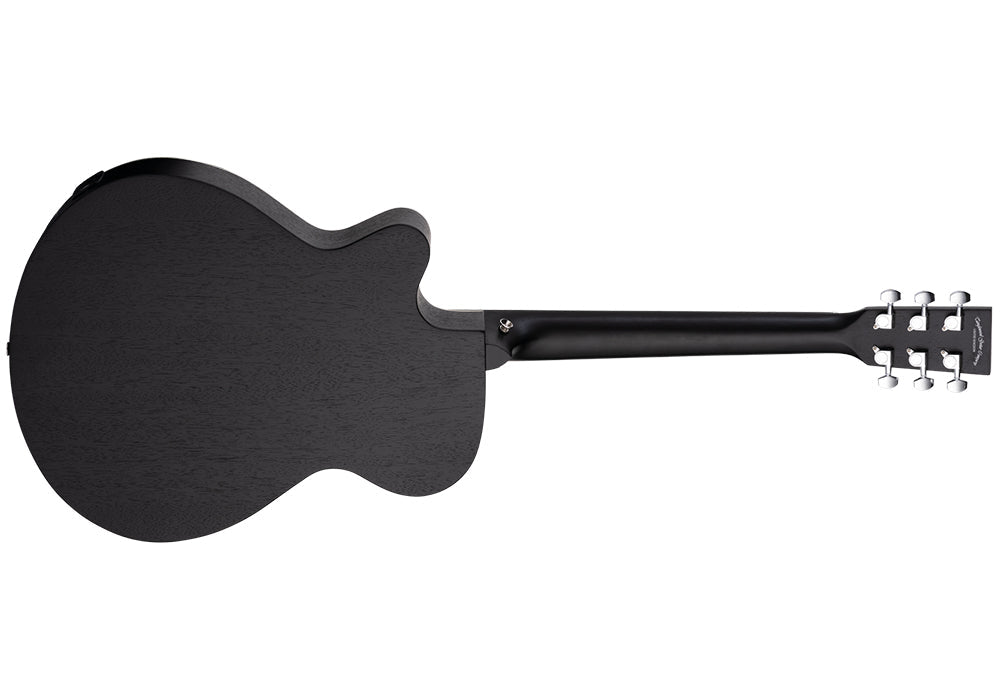 Tanglewood Blackbird Super Folk Cutaway Electro Acoustic Smokestack Black Satin TWBB-SFCE *Setup Included - Guitar Warehouse