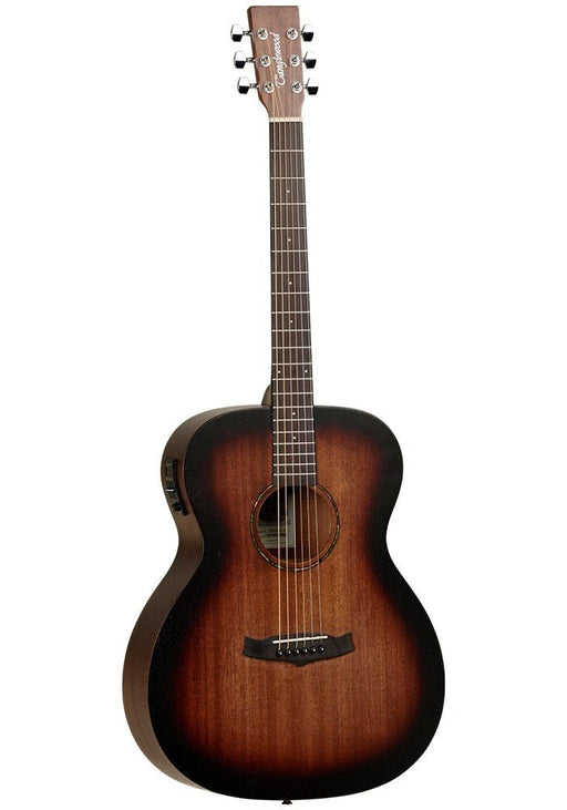 Tanglewood Crossroads Folk Mahogany Electro Acoustic - Whiskey Barrel Burst Satin TWCR OE - Guitar Warehouse