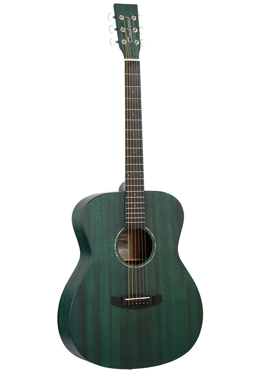 Tanglewood Crossroads Orchestra Mahogany - Thru Green Satin Stain TWCR O TG - Guitar Warehouse